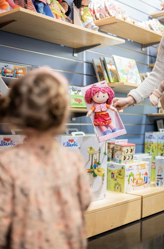 Puppe Osann Babyblume